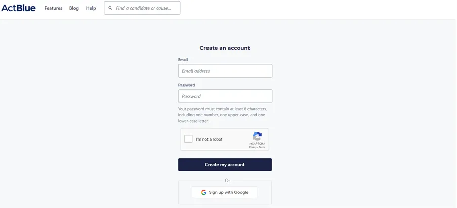 How to Donate on ActBlue Without Signup